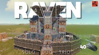 RUST - The RAVEN (Cheapest Triple Bunker Base) - 2024 New Base Design