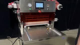 Modified Atmosphere Packaging Machine for custom patterned film