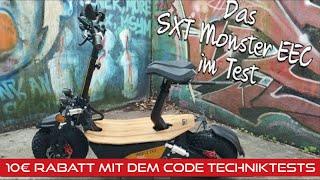 SXT Monster EEC Test / Review / Fazit / 2000W / 45km/h / Blinker / ab 1399€