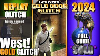 GTA Online Cayo Perico Heist | Replay Glitch | West Storage Gold Door Glitch | [SOLO] | [PC/PS/XB]