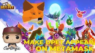 HOW TO MAKE DPET APPEAR ON METAMASK | DPET SETUP METAMASK 2021 | MAJOICHI