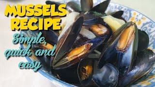 QUICK & EASY MUSSELS RECIPE  JnC CORNER