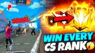 How To Win Every CS-RANK in Free Fire || Free Fire Pro Tips And Tricks || FireEyes Gaming