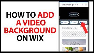 How to Add a Video Background on Wix in 2024