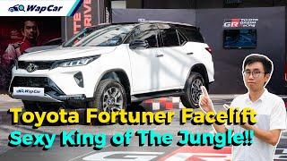 2021 Toyota Fortuner Facelift in Malaysia, Now With 500 Nm & TSS, Best in Class 4x4 SUV?! | WapCar