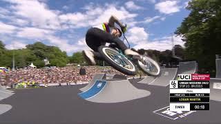 Logan Martin | 2nd place - UCI BMX Freestyle Park World Cup Men Final | BRUX Presented by FISE