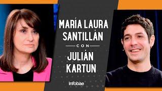 Julián Kartun con María Laura Santillán: “El papá de Caro Pardíaco está echando empleados a lo loco”