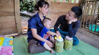 Little Happy Family: Harvesting star fruit to sell & How to preserve star fruit for a long time