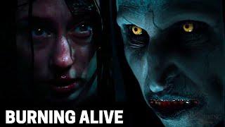 Burning Alive | The Nun II (2023) - Taissa Farmiga & Bonnie Aarons