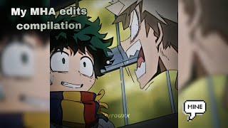 My MHA edits compilation