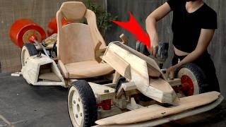 SANTA'S Dream Ride! DIY Expert Creates Stunning Lamborghini Go-Kart