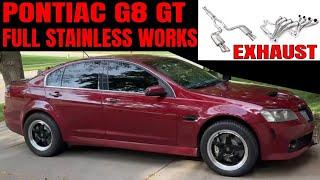 Pontiac G8 Stainless Works Full Exhaust Video