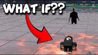 WHAT HAPPENS IF WE ATTACK THE BLACK FIGURE IN THE STRONGEST BATTLEGROUNDS??