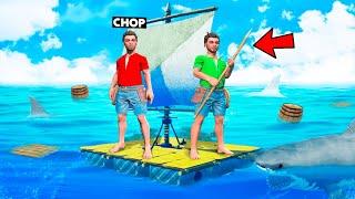 SURVIVING ON A STRANDED RAFT IN MIDDLE OF SEA WITH CHOP