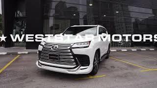 Lexus LX600 - Available NOW at Weststar Motors in Kuala Lumpur