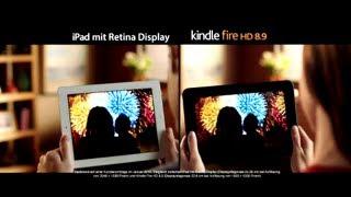 Amazon Kindle Fire HD vs. iPad - Werbung (Display | TV Spot)