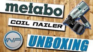 Metabo || Hitachi Koki ||  Coil Framing Nailer Unboxing!