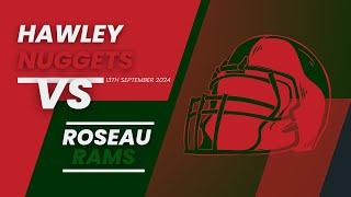 Hawley Nuggets vs Roseau Rams | High School Football