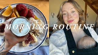 Morning Routine as a New Mom  Nourishing Food, Supplements, Skincare + Homemaking