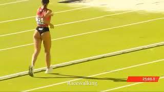 Race walking analysis video