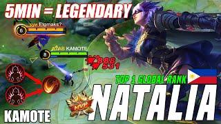 One Combo One Kill ~ Natalia Best Build 2021 ~ Natalia Top 1 Global Build ~ Natalia Mobile Legends