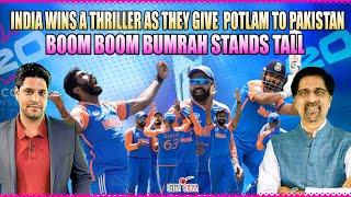 India wins a thriller as they give POTLAM to Pakistan | Boom Boom Bumrah Stands Tall