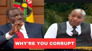 LINUS KAIKAI TO RUTO: YOURE CORRUPT SPENDING MILLIONS ON TRIPS AND LUXURY WEAR, TELL KENYANS NOW