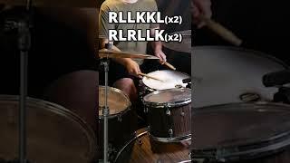 Six Stroke Roll and RLRLLK Sextuplet Fill 