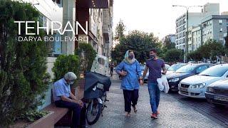 TEHRAN 2021 - Evening Walk on Darya Boulevard / تهران، بلوار دریا