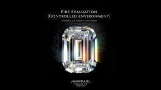 Brilliance and Fire evaluation of the World's highest performing Emerald Cut Diamond