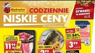 #biedronka BIEDRONKA Gazetka Promocyjna 09.12-15.12.2024