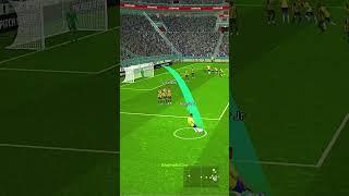 Neymar FreeKick Challenge   #efootball #shorts #viral