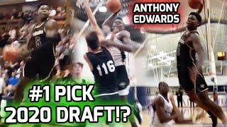 Anthony Edwards DECLARES For The NBA DRAFT! Will He Be The #1 Pick!? INSANE High School Mixtape! 