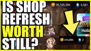 5,500 Shop Refreshes For MYSTICS! Is It WORTH It? EPIC SEVEN
