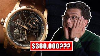 $360,000 for TWO WATCHES? Roger Dubuis Aventador S (Lamborghini) & Excalibur Flying Tourbillon!