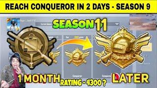 (DAY-1) Crown To Conqueror Rank Push Gameplay //Pubg Mobile Lite | SEASON 11#TechManishYT#pubglight