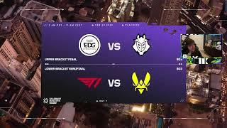 [DROPS ON] T1 vs EDG - G2 vs VIT - VCT Masters Bangkok PLAYOFFS Day6 #MastersCostream