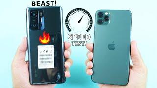 Xiaomi Mi 11T vs iPhone 11 Pro Max - SPEED TEST!