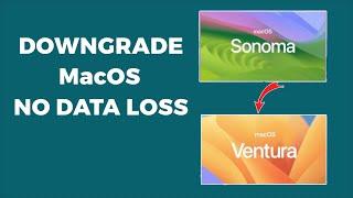 Downgrade macOS Sonoma to Ventura Without Data Loss (Step-by-Step)