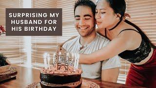 Surprising my husband with a treasure hunt for his birthday | Vlog