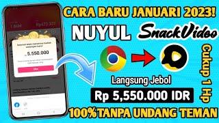 TERBARU!! Cara Nuyul Snack Video Tercepat 2023 Langsung Jadi Koin - Aplikasi Penghasil Uang Tercepat