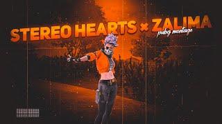 Stereo hearts X Zaalima [pubg montage]