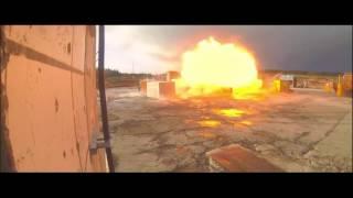 Fortress GRP: 100kg's TNT High Explosive Blast Test @ only 15mtrs