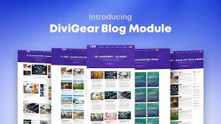 Introducing DiviGear Blog Module: #1 Divi Blog Module Plugin