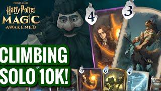 CLIMBING SOLO LADDER 10K! | HARRY POTTER MAGIC AWAKENED!