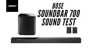 Bose 700 Soundbar: Live Sound Test