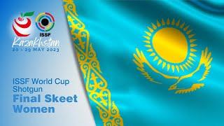 Interview Assem ORYNBAY (KAZ) - Skeet Women - 2023 Almaty (KAZ) - ISSF World Cup Shotgun