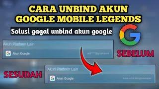 CARA UNBIND AKUN GOOGLE MOBILE LEGEND - CARA UNBIND AKUN MOBILE LEGENDS DARI GOOGLE