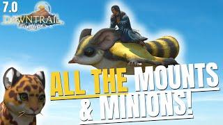 How to Get All the New Mounts & Minions in Dawntrail 7.0 || FFXIV || What to do after the MSQ?