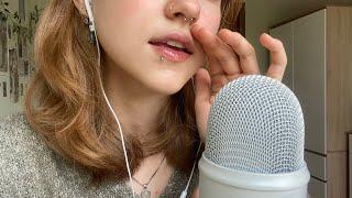 ASMR close mouth sounds & hand movements for sleep 